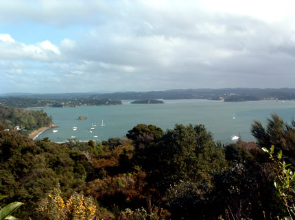 Bay of Islands, view from Russell