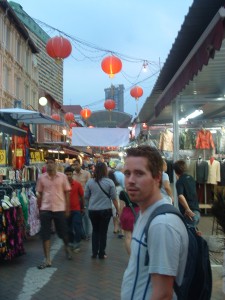 Paul in China Town, Singapore