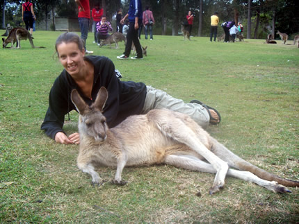Sitting with the Kangaroos 