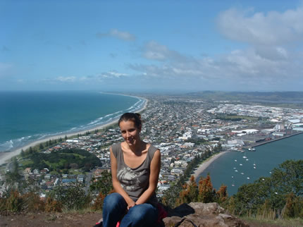 View from Mount Manganui